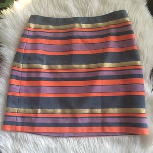 J. Crew lined skirt, size 0